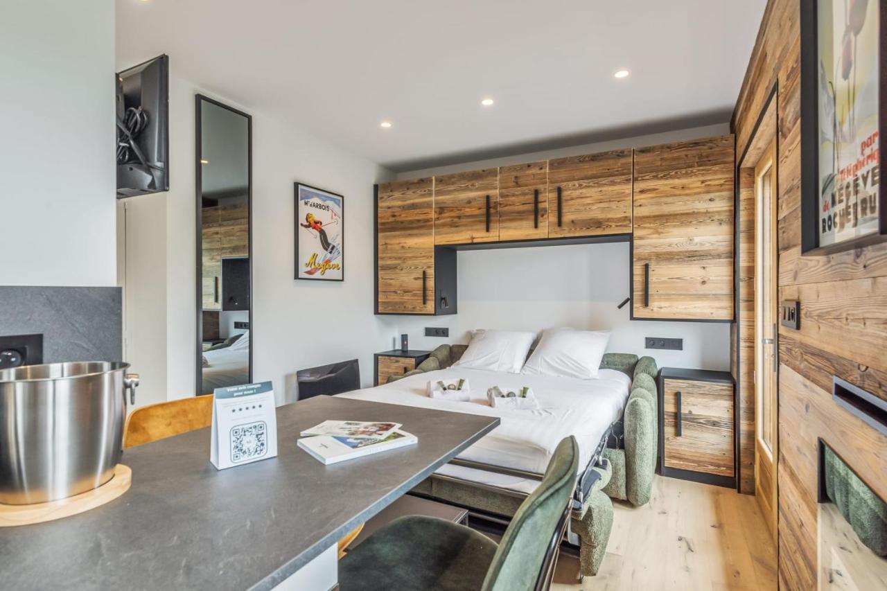 Studio Belvedere - Welkeys Megève Exteriér fotografie